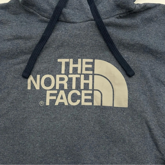The North Face Half Dome Pullover Hoodie Men’s M‎ Blue Gray Logo Sweatshirt - Picture 3 of 6